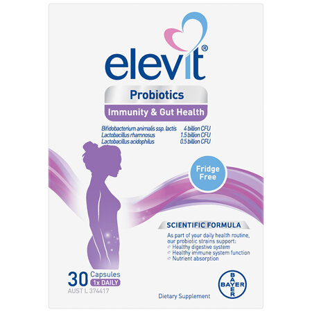 Elevit Probiotics for Pregnancy and Breastfeeding capsules 30 pack (30 days)
