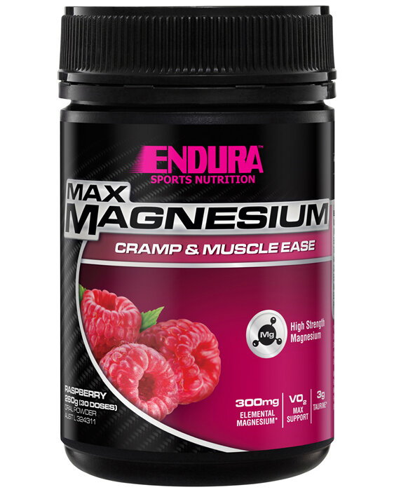 Endura Max Cramp and Muscle Ease Raspberry 260g