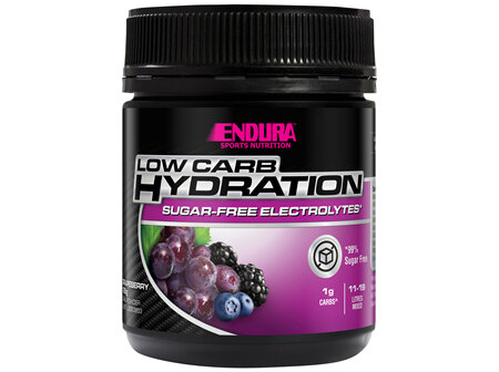 Endura Rehydration Low Carb Fuel Grapeberry 128g