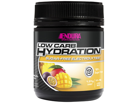 Endura Rehydration Low Carb Fuel Tropical Punch 135g