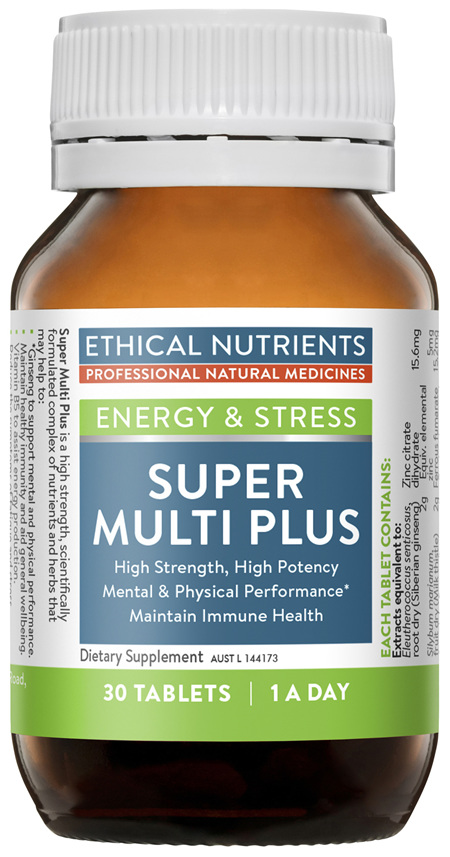 Energy & Stress Super Multi Plus 30 Tablets
