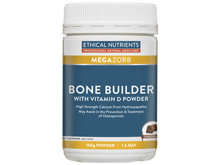 Ethical Nutrients Bone Builder with Vitamin D Powder Chocolate 150g Powder