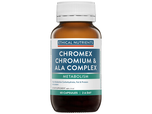 Ethical Nutrients Chromex Chromium & ALA Complex 60 Capsules