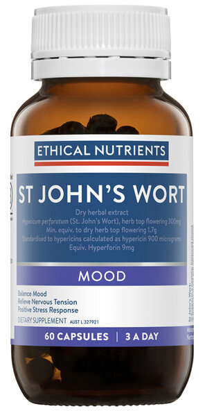 Ethical Nutrients Clinical Strength St John's Wort 60 Capsules