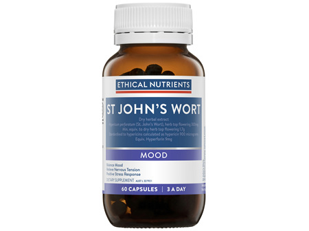 Ethical Nutrients Clinical Strength St John's Wort 60 Capsules