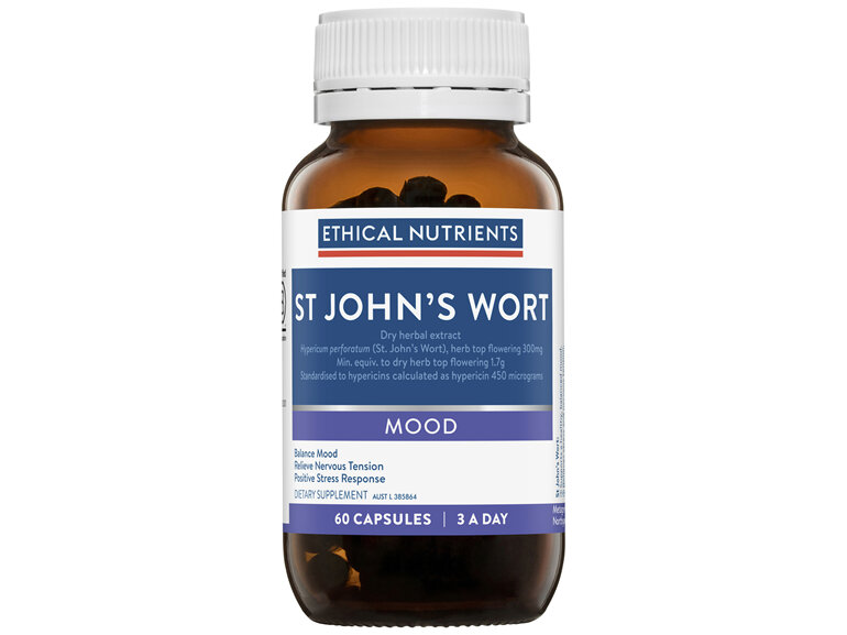 Ethical Nutrients Clinical Strength St John's Wort 60 Capsules