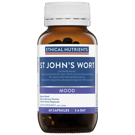 Ethical Nutrients Clinical Strength St John's Wort 60 Capsules