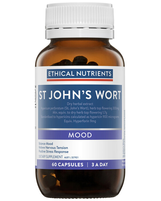 Ethical Nutrients Clinical Strength St John's Wort 60 Capsules