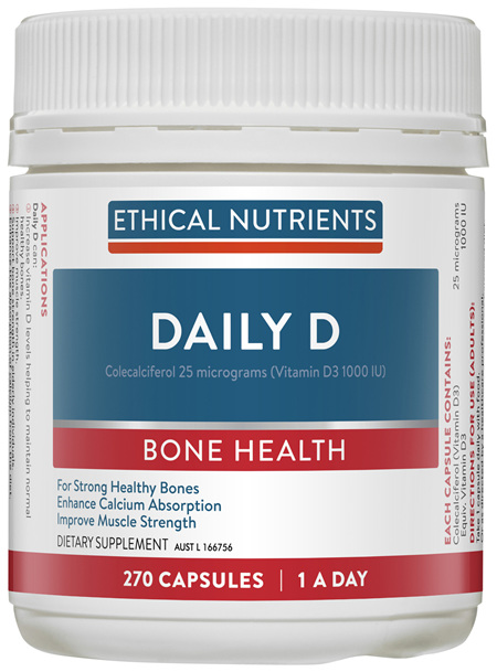 Ethical Nutrients FLEXIZORB Daily D 270 Capsules
