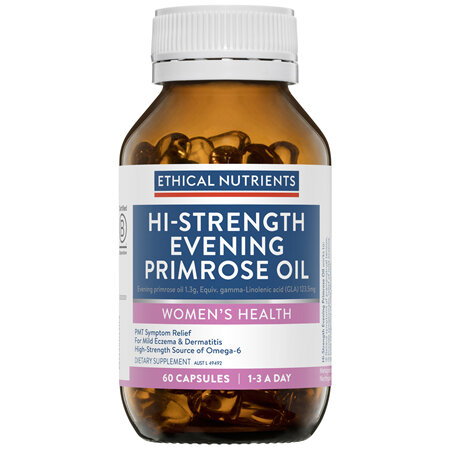 Ethical Nutrients Hi-Strength Evening Primrose Oil 60 Capsules