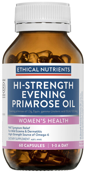 Ethical Nutrients Hi-Strength Evening Primrose Oil 60 Capsules