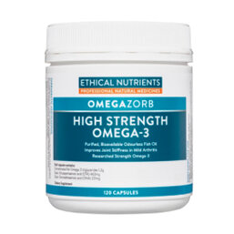 ETHICAL NUTRIENTS Hi-Strength Fish Oil 120caps