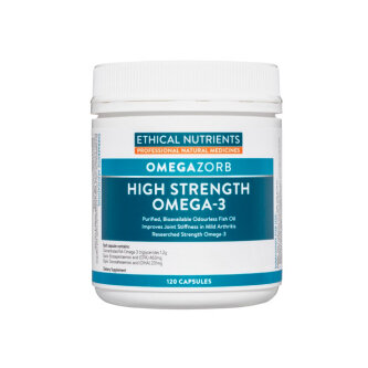 ETHICAL NUTRIENTS Hi-Strength Fish Oil 120caps