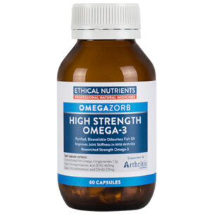ETHICAL NUTRIENTS Hi-Strength Fish Oil 60caps
