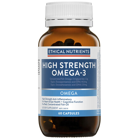 Ethical Nutrients High Strength Omega-3 60 Capsules