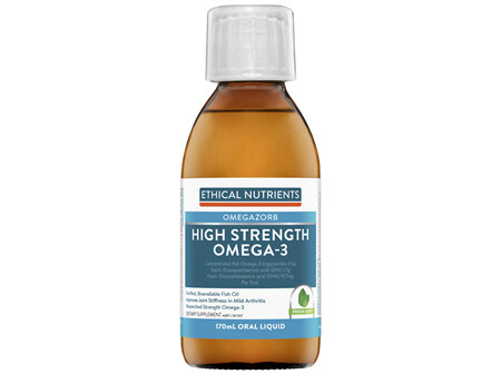 Ethical Nutrients High Strength Omega-3 Fresh Mint 170mL