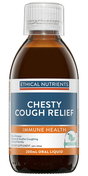 Ethical Nutrients IMMUZORB Chesty Cough Relief 200mL