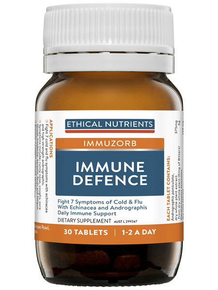 Ethical Nutrients IMMUZORB Immune Defence 30 Tablets