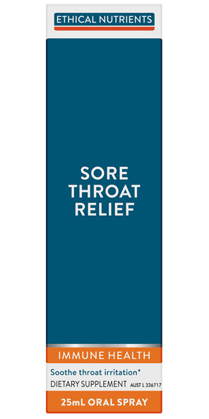 Ethical Nutrients IMMUZORB Sore Throat Relief 25mL Spray