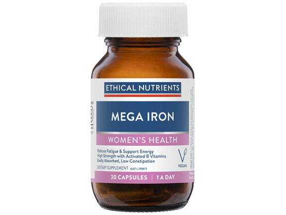 Ethical Nutrients Mega Iron 30 Capsules