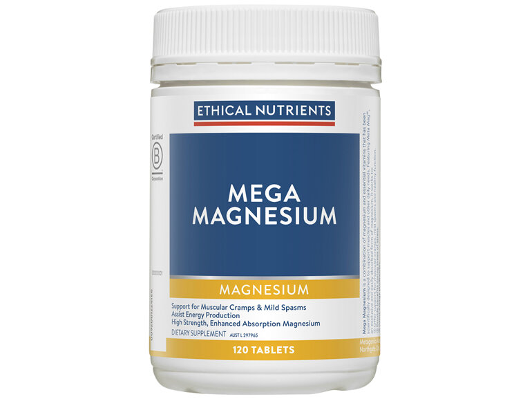 Ethical Nutrients Mega Magnesium 120 Tablets