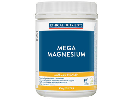 Ethical Nutrients Mega Magnesium Citrus 450g