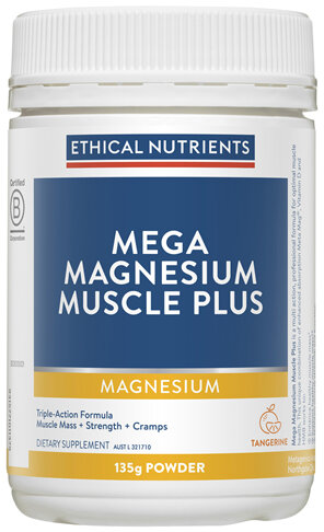 Ethical Nutrients Mega Magnesium Muscle Plus 135g