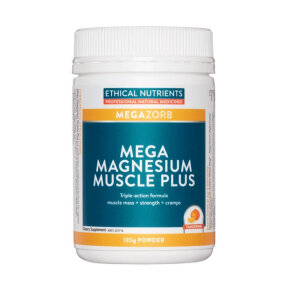 ETHICAL NUTRIENTS Mega Magnesium Muscle Plus Powder 135g