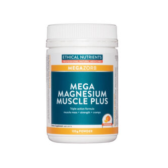 ETHICAL NUTRIENTS Mega Magnesium Muscle Plus Powder 135g