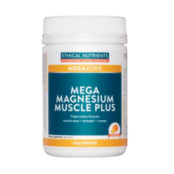 ETHICAL NUTRIENTS Mega Magnesium Muscle Plus Powder 135g