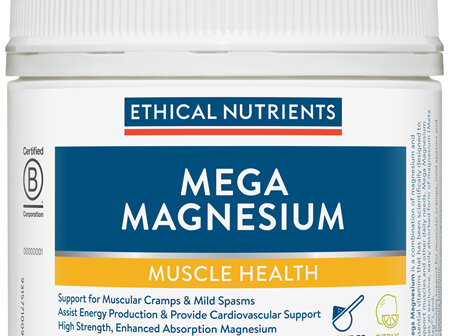 Ethical Nutrients MEGAZORB Mega Magnesium Citrus 200g Powder
