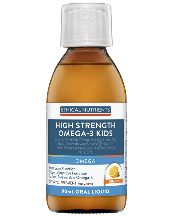 Ethical Nutrients OMEGAZORB High Strength Omega-3 Kids Orange 90mL
