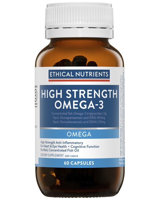 Ethical Nutrients OMEGAZORB High Strength Omega-3 60 Capsules
