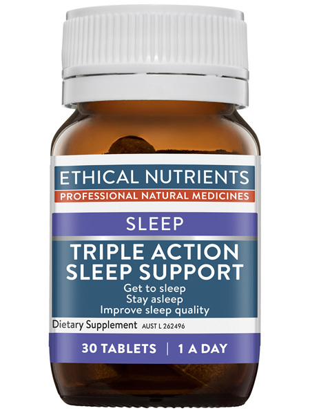 Ethical Nutrients Triple Action Sleep Support 30 Tablets