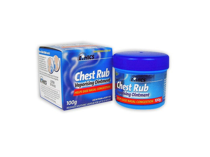 Ethics Chest Rub 100g