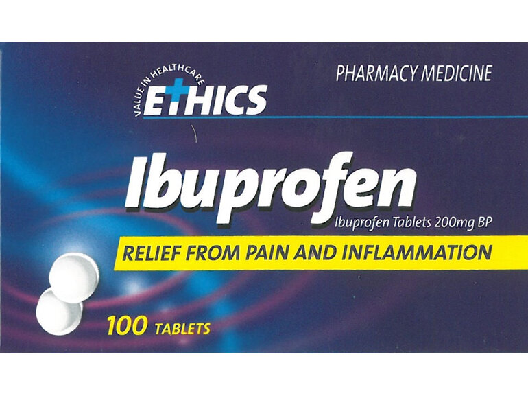 Ethics Ibuprofen 200mg 100 tabs