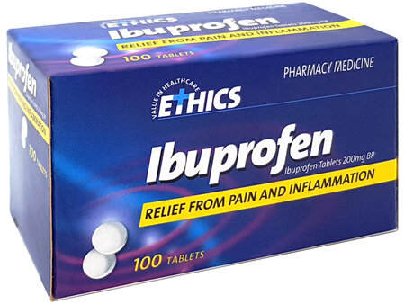 Ethics Ibuprofen Tablets 100's