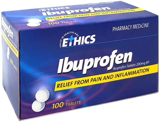 Ethics Ibuprofen Tablets 100's