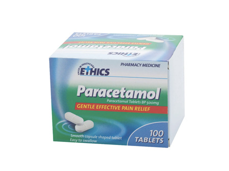 ETHICS Paracetamol 500mg 100 CS tab
