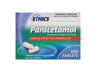 Ethics Paracetamol 500mg 100 Tablets