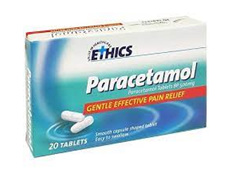 Ethics Paracetamol 500mg 20 Tablets