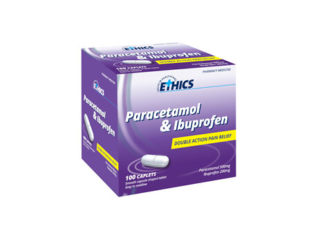 Ethics Paracetamol & Ibuprofen Tablets 100s