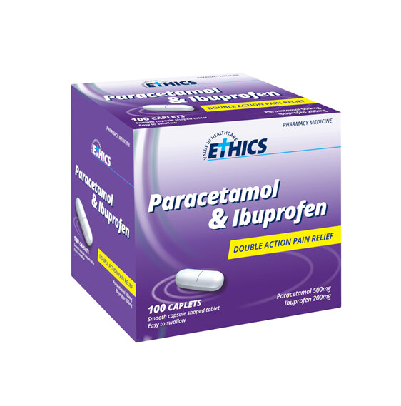Ethics Paracetamol & Ibuprofen Tablets 100s