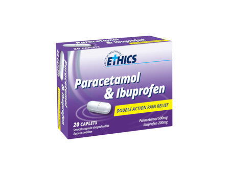 Ethics Paracetamol & Ibuprofen Tablets 20s