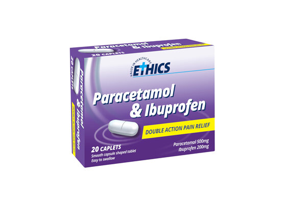 Ethics Paracetamol & Ibuprofen Tablets 20s