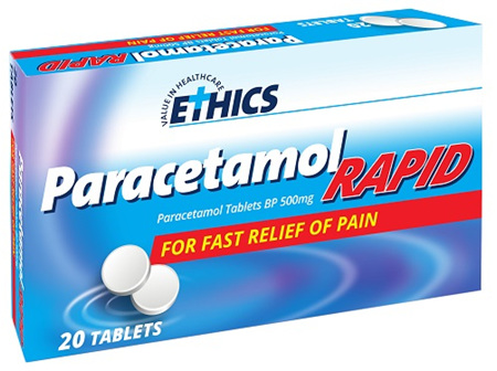 ETHICS Paracetamol Rapid 100 Caplet