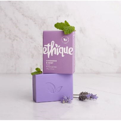 ETHIQUE Body Wash Bar Lavender & Mint 120g