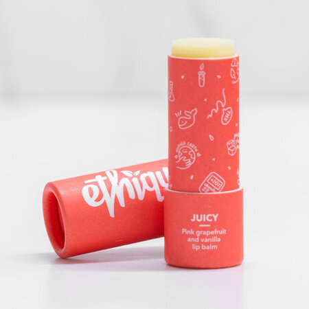 ETHIQUE Lip Balm Pink Grapefruit & Vanilla Juicy 9g