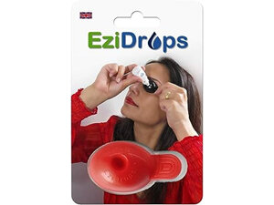 EziDrops Eye Drops Applicator - Red