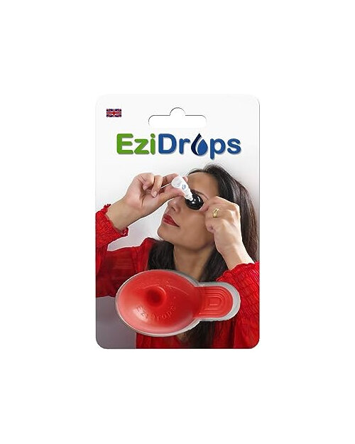 EziDrops Eye Drops Applicator - Red